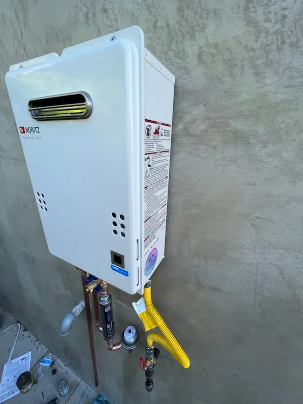Tankless water heater installation for Central Rockville homes